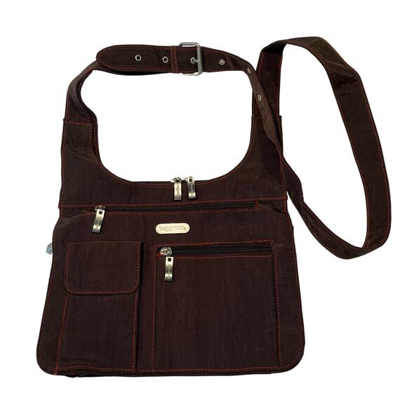 Baggallini Cross Over Crossbody Bag Medium Size - Picture 1 of 9